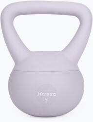 XTREXO Kettlebell moale XTREXO 4 kg purple