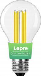 Lepro Bec LED cu filament LEPRO 100094-WW-EU, soclu E27, 7, 2 W (100 W), 1521 lm, 2700 K, clasa A (100094-WW-EU)