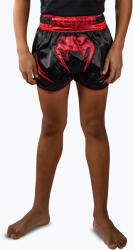 Venum Pantaloni scurți de antrenament pentru copii Venum Attack Muay Thai black/red