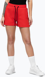 Pitbull Pantaloni scurți pentru femei Pitbull Explory Tape fluo/red