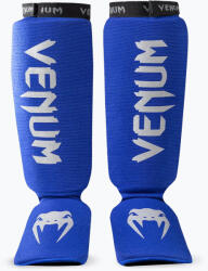 Venum Apărătoare pentru tibii și picioare Venum Kontact Shin Guards royal blue/silver