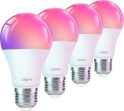 Lepro Becuri LED LEPRO B1-EU-4 E27 cu Wi-Fi, pachet de 4 bucati (B1-EU-4)