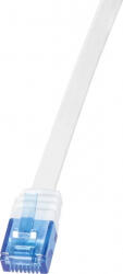 LogiLink PATCH CORD UTP LOGILINK Cat6 cupru flat 1 m alb AWG32 and CF2031U and (cf2031u)
