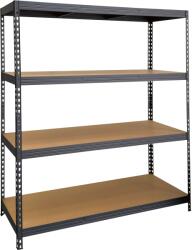  OBI Expert XL nagy teherbírású fém összedugható polcállvány 180cmx160cmx60cm 4db