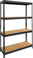  OBI Expert L nagy teherbírású fém összedugható polcállvány 180cmx120cmx40cm 4 db