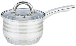 BOHMANN Cratita cu capac Bohmann BH 3138-14, 14 cm, Otel inoxidabil, Inductie, Argintiu/Inox (BH 3138-14)