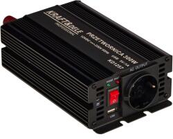 Kraft&Dele Invertor de tensiune 12V la 230V 300/600W 65096 (KD1257)