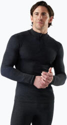 Smartwool Férfi termikus pulóver Smartwool Intraknit Thermal Merino Base Layer 1/4 Zip charcoal/nightfall blue
