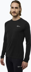 Jack Wolfskin Férfi termoaktív pulóver Jack Wolfskin Infinite Warm fekete