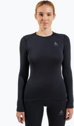 ODLO Női termoaktív felső ODLO Fundamentals Active Warm Bl Top Crew Neck black