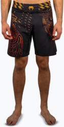 Venum Férfi edző rövidnadrág Venum Quetzal Fury Fightshorts black/fury red/tangerine