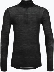 Smartwool Férfi thermo pulóver Smartwool Intraknit Thermal Merino Base Layer 1/4 Zip black/white