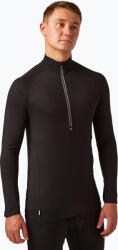 Surfanic Férfi Surfanic Bodyfit Zip Neck thermo pulóver fekete