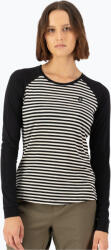 Mons Royale Női hőaktív pulóver Mons Royale Icon Raglan mr stripe/black