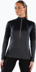 Surfanic Női termoaktív pulóver Surfanic Cozy CarbonDri Limited Edition Zip Neck fekete