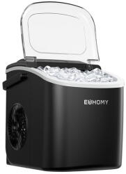 EUHOMY IM001 jégkockakészítő, 1, 2 l, 12 kg, fekete (IM001-BBL)