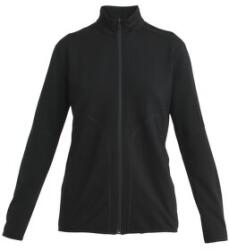 icebreaker Merino 560 Realfleece Elemental LS Zip Women Hanorac Black S