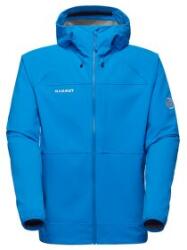 Mammut ULTIMATE COMFORT SO HOODED JACKET MEN Jachetă glacier blue XXL