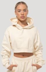 GymBeam Hanorac pentru femei Cropped Mochi Cream L