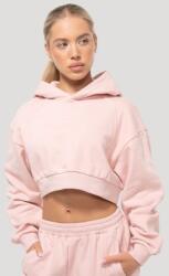 GymBeam Hanorac pentru femei Cropped Mochi Pink XL