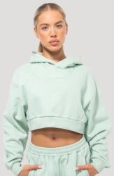 GymBeam Hanorac pentru femei Cropped Mochi Green XL