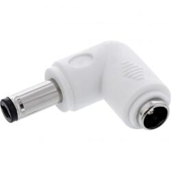 InLine Adaptor alimentare DC 5.5x2.1mm T-M unghi Alb, InLine IL26899E (IL26899E)