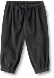 Wheat jogger bébi pamut - fekete 86