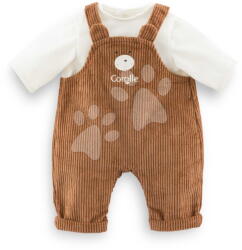 Corolle Kertésznadrág és trikó játékbabának Bear Overalls & T-Shirt Little Explorer Mon Grand Poupon Corolle 42 cm játékbabára 24 hó-tól (CO160240)
