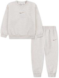 Nike melegítő szett gyerek pamuttal - bézs 116-122 - answear - 17 990 Ft