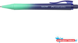 Faber-Castell Golyóstoll DAILY BALL XB Faber-Castell színátmenetes türkiz-kék test - nyomtassotthon