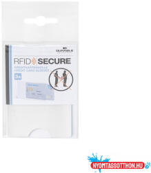 Durable Bankkártya tok 54x86mm, 1 db-os RFID védelem 3 db/csomag, Durable (ORI_DU890319)