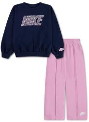 Nike melegítő szett gyerek pamuttal - rózsaszín 116-122