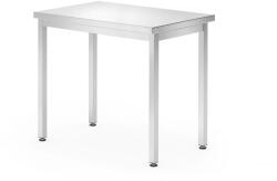 HENDI Masă de lucru centrală HENDI Kitchen Line din oțel inoxidabil, cu șuruburi, 1000 × 600 mm