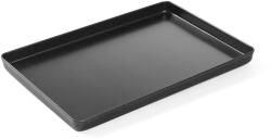 HENDI Tavă din aluminiu HENDI pentru expunerea dulciurilor, 300 × 200 mm, neagră
