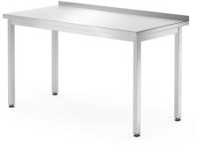 HENDI Masă de lucru din inox HENDI Profi Line cu panou posterior, înșurubată, 1400 × 600 mm