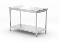 HENDI Masă de lucru centrală din inox HENDI Profi Line cu poliță, cu montaj pe șuruburi, 1200 × 600 mm
