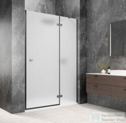 SAPHO GLOBE GUN METAL nyíló ajtó, 1200mm, jobbos, matt üveg (GB1012MRGM) (GB1012MRGM)