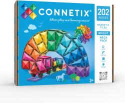 Connetix mágneses építőkészlet - Bright Mega Pack 202 db