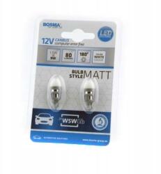 BOSMA Led Izzó 12V 2XSMD T10 Fehér 2 Db Bosma 4069