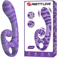 Hightech Pretty Love Summer vibrátor - lila, 19cm, 12 mód