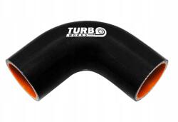 MTuning Szilikon könyök 90 fokos Turboworks Pro fekete 114 mm
