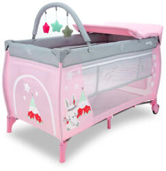  Asalvo Complet 2 szintes utazóágy - Rabbit Tippi Pink