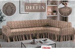 DELFIN Huse Elastice Pt Coltare De 5 Locuri, 350-450cm, Jacquard, Cod TRC62