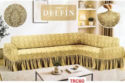 DELFIN Huse Elastice Pt Coltare De 5 Locuri, 350-450cm, Jacquard, Cod TRC60
