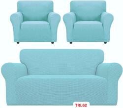 DELFIN Huse Elastice Pt Canapea si 2 Fotolii, Lycra, Cod TRL62