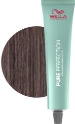 Wella Pure Perfection Natural vopsea permanentă de păr fără amoniac 44/0 60ml (69453)