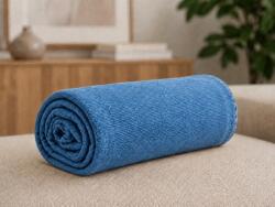  Patura fleece STRIA, albastra deschis Dimensiune: 150 x 200 cm Patura