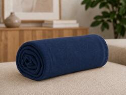  Patura din fleece FLEORA, albastru inchis Dimensiune: 150 x 200 cm Patura