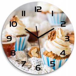 TULUP Muffin edzett üveg falióra fi 60 (pl_zso_60_f_118487333)