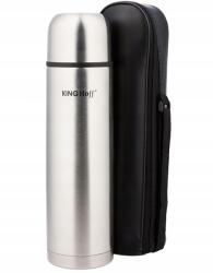 Kinghoff Termosz Kinghoff Click Clack 0, 75L Acél Huzattal (KH-4053)